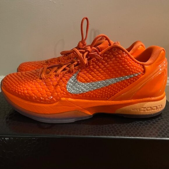 Kobe 6 Protro Total Orange Sneakers | 100% Authentic - Picture 1 of 8